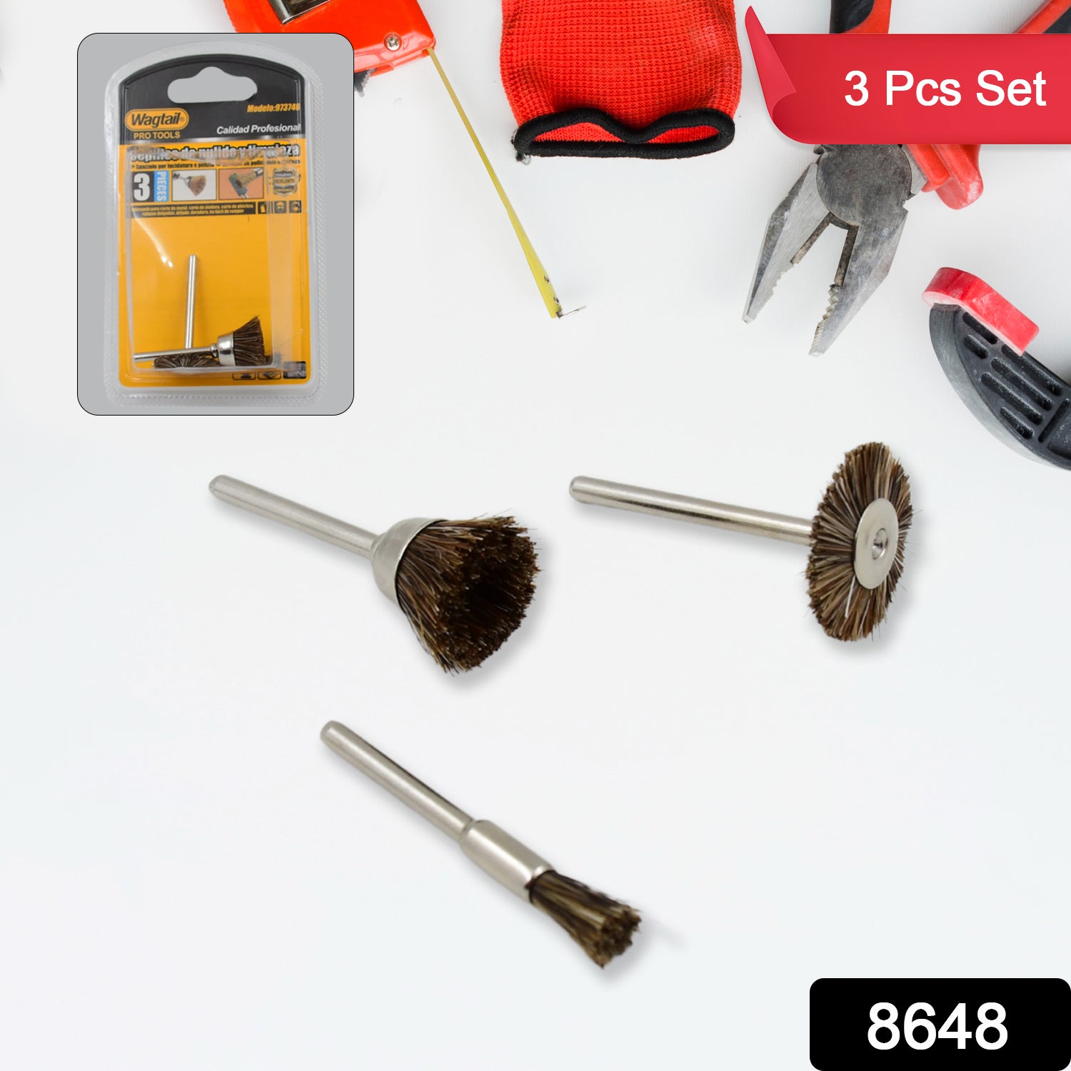 Brass Wire Wheels 3 Pcs Brass Wire Wheels Rust Removal Tool Brass Wire Wheels 3 Pcs Brass Wire Wheels Rust Removal Tool